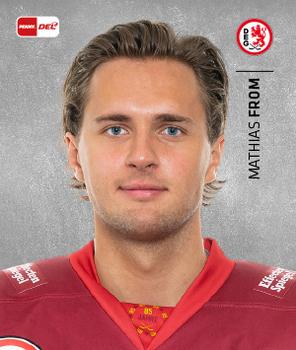 2020-21 Playercards Stickers (DEL) #097 Mathias From Front