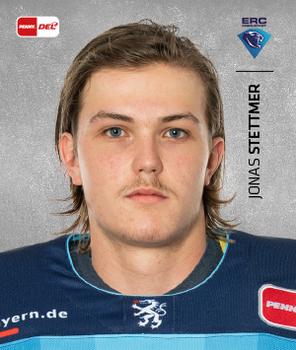 2020-21 Playercards Stickers (DEL) #108 Jonas Stettmer Front