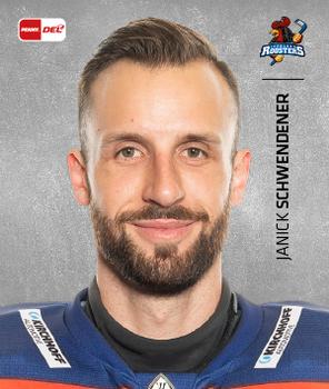 2020-21 Playercards Stickers (DEL) #134 Janick Schwendener Front