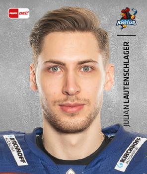 2020-21 Playercards Stickers (DEL) #151 Julian Lautenschlager Front