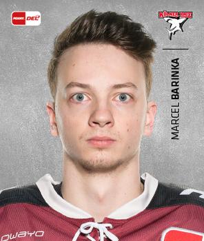 2020-21 Playercards Stickers (DEL) #162 Marcel Barinka Front