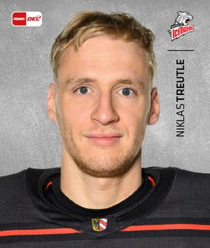 2020-21 Playercards Stickers (DEL) #267 Niklas Treutle Front