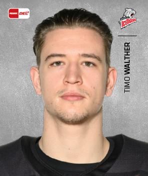 2020-21 Playercards Stickers (DEL) #280 Timo Walther Front