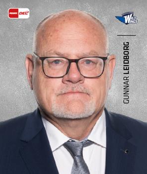 2020-21 Playercards Stickers (DEL) #315 Gunnar Leidborg Front