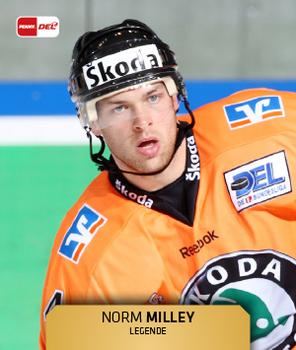 2020-21 Playercards Stickers (DEL) #344 Norm Milley Front