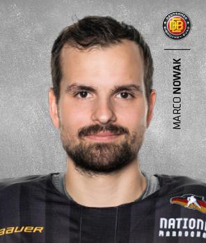 2020-21 Playercards Stickers (DEL) #376 Marco Nowak Front