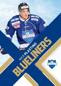 2012-13 HockeyAllsvenskan - Blueliners #ALLS-BL03 Nick Plastino Front
