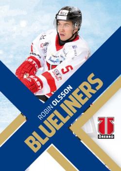 2012-13 HockeyAllsvenskan - Blueliners #ALLS-BL14 Robin Olsson Front