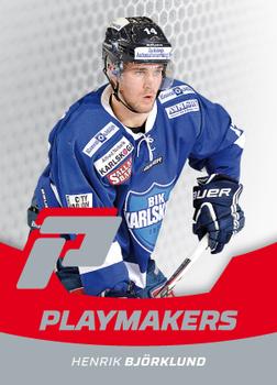 2012-13 HockeyAllsvenskan - Playmakers #ALLS-PM03 Henrik Bjorklund Front