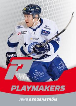 2012-13 HockeyAllsvenskan - Playmakers #ALLS-PM06 Jens Bergenstrom Front