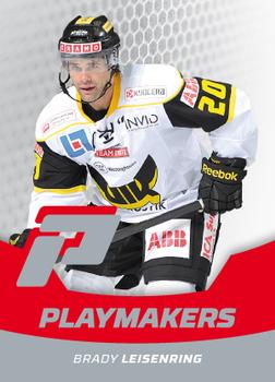 2012-13 HockeyAllsvenskan - Playmakers #ALLS-PM13 Brady Leisenring Front