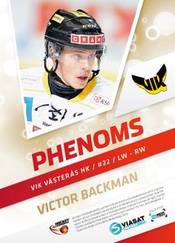 2012-13 HockeyAllsvenskan - Phenoms #ALLS-PH11 Victor Backman Back