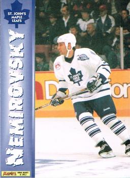 1999-00 St. John's Maple Leafs (AHL) #14 David Nemirovsky Front