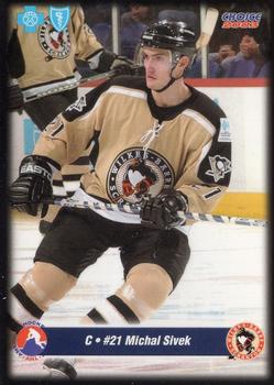 2002-03 Choice Wilkes-Barre/Scranton Penguins (AHL) #14 Michal Sivek Front