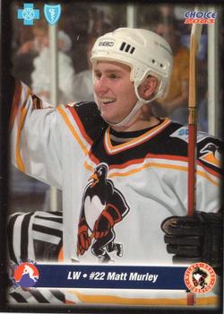 2002-03 Choice Wilkes-Barre/Scranton Penguins (AHL) #15 Matt Murley Front