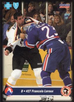 2002-03 Choice Wilkes-Barre/Scranton Penguins (AHL) #19 Francois Leroux Front