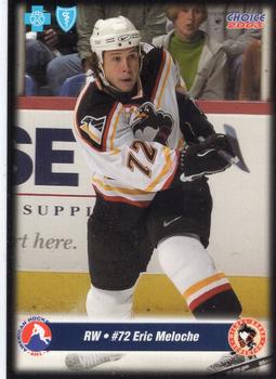 2002-03 Choice Wilkes-Barre/Scranton Penguins (AHL) #24 Eric Meloche Front