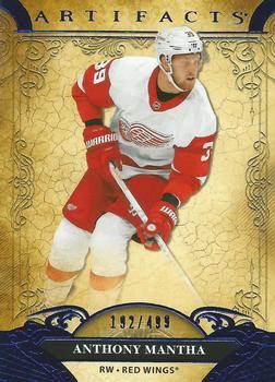 2020-21 Upper Deck Artifacts - Blue Sapphire #76 Anthony Mantha Front