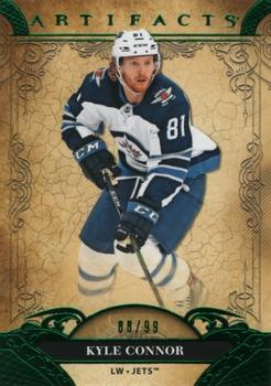 2020-21 Upper Deck Artifacts - Emerald #90 Kyle Connor Front
