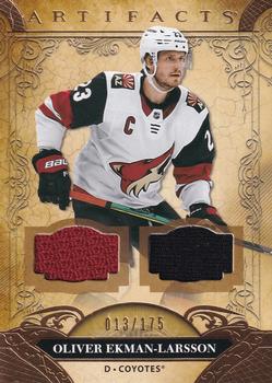 2020-21 Upper Deck Artifacts - Material Gold #73 Oliver Ekman-Larsson Front