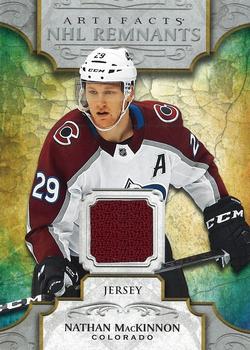 2020-21 Upper Deck Artifacts - NHL Remnants #NR-NM Nathan MacKinnon Front