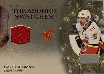 2020-21 Upper Deck Artifacts - Treasured Swatches #TS-MG Mark Giordano Front