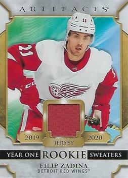 2020-21 Upper Deck Artifacts - Year One Rookie Sweaters #RS-FZ Filip Zadina Front