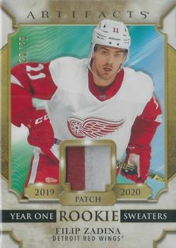 2020-21 Upper Deck Artifacts - Year One Rookie Sweaters Patch #RS-FZ Filip Zadina Front