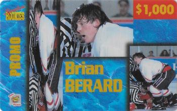 1995 Signature Rookies Auto-Phonex - Phone Card Promos #NNO Bryan Berard Front