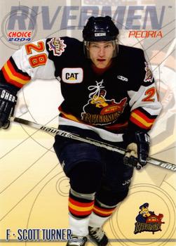 2003-04 Choice Peoria Rivermen (ECHL) #21 Scott Turner Front