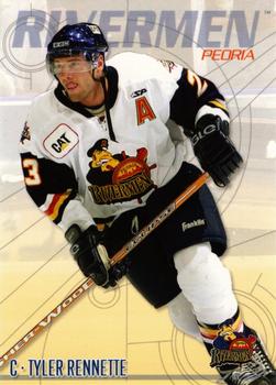 2003-04 Choice Peoria Rivermen (ECHL) #23 Tyler Rennette Front