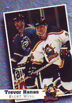 1996-97 Multi-Ad Peoria Rivermen (ECHL) #NNO Trevor Hanas Front