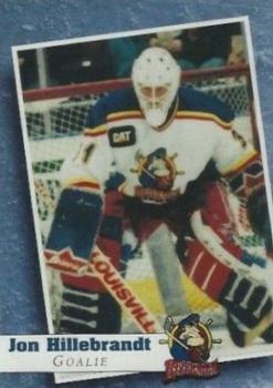 1996-97 Multi-Ad Peoria Rivermen (ECHL) #NNO Jon Hillebrandt Front