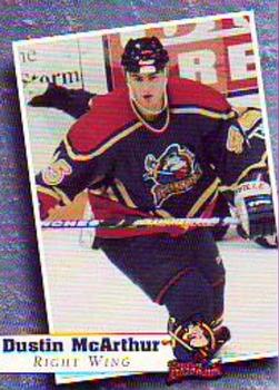 1996-97 Multi-Ad Peoria Rivermen (ECHL) #NNO Dustin McArthur Front
