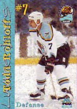 1999-00 Peak Sports Medicine Cleveland Lumberjacks (IHL) #5 Todd Rohloff Front