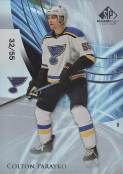 2020-21 SP Game Used #16 Colton Parayko Front