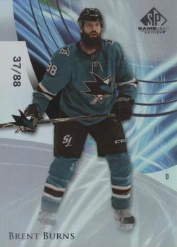 2020-21 SP Game Used #23 Brent Burns Front