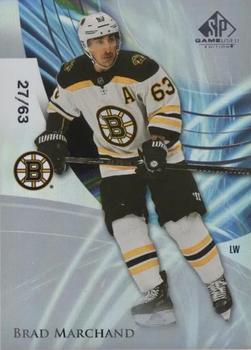 2020-21 SP Game Used #60 Brad Marchand Front