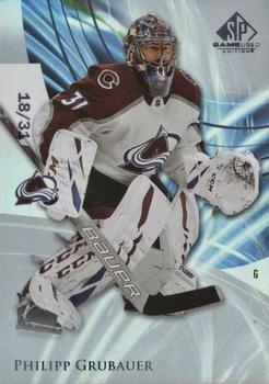 2020-21 SP Game Used #69 Philipp Grubauer Front