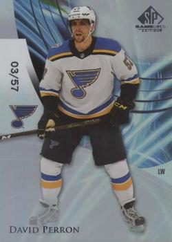 2020-21 SP Game Used #71 David Perron Front