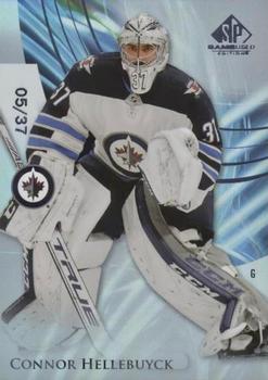 2020-21 SP Game Used #77 Connor Hellebuyck Front