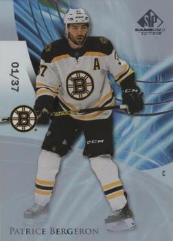 2020-21 SP Game Used #82 Patrice Bergeron Front