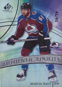 2020-21 SP Game Used #138 Martin Kaut Front