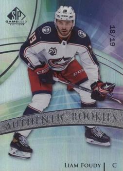 2020-21 SP Game Used #151 Liam Foudy Front