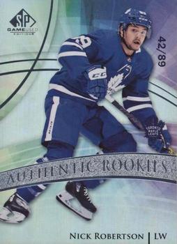 2020-21 SP Game Used #155 Nick Robertson Front
