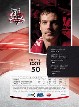 2009-10 Playercards Meisterset 2010 (DEL) #MS01 Travis Scott Back