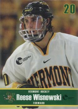 2007-08 L. Brown & Sons Vermont Catamounts (NCAA) #NNO Reese Wisnowski Front