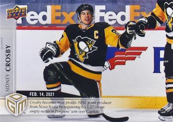 2020-21 Upper Deck Game Dated Moments #15 Sidney Crosby Front