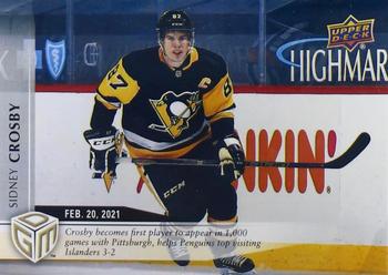 2020-21 Upper Deck Game Dated Moments #17 Sidney Crosby Front