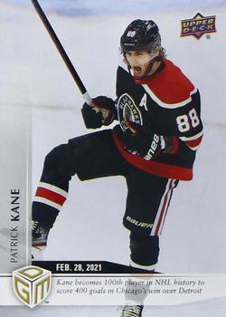 2020-21 Upper Deck Game Dated Moments #22 Patrick Kane Front
